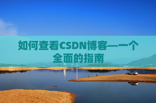 如何查看CSDN博客—一个全面的指南